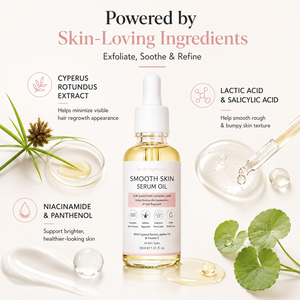 Aceite Natural de Cyperus Rotundus para Depilación, Reduce el Crecimiento del Vello Corporal, Hidrata, Calma, Reduce los Poros, para Todo Tipo de Piel - Product Image 4