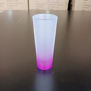 RubySub Gradient 3oz Gros Givré <span class=keywords><strong>Personnalisé</strong></span> Sublimation Givré Verres <span class=keywords><strong>à</strong></span> Liqueur Blancs - Product Image 5