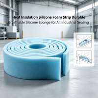 Bande de mousse en silicone isolante thermique, durable et respirante, pour tous les types d'étanchéité industrielle