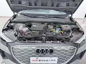 <span class=keywords><strong>Audi</strong></span> Q4 E-tron 40 SUV électrique d'occasion 2024, longue autonomie, véhicule électrique intelligent, prêt à l'exportation, gris sur noir - Product Image 2