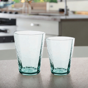 Verres en <span class=keywords><strong>verre</strong></span> à motif d'oeil de marteau créatif simple avec <span class=keywords><strong>anis</strong></span> étoilé pour jus et boissons - Product Image 5
