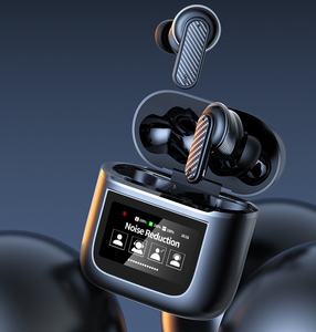 Audífonos TWS Inalámbricos con Pantalla Táctil, Reducción de Ruido, Diseño Nuevo, Modelo en Oferta, Tipo Deportivo, Conexión Tipo-C, Audífonos YW05 Pro - Product Image 4