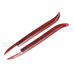 1 par de cubiertas de fibra de carbono real para faros delanteros de coche, para BMW E39 525 528 530 1997 1998 1999 2000 2001 2002 2003 - Product Image 3