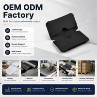 Dompet Kartu Kulit PU Hitam Cangkang Keras dengan Tekuk Dorong, Logo Kustom, Saku Tipis, Tarjetero, Pemblokir RFID, Penutup Magnetik untuk Mekanisme Lipat
