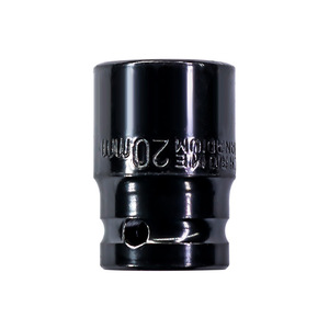 Fuxin Socket 20mm Hex Industrial Grade Black Oxide Automotive Repair - Product Image 1