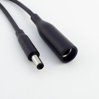 Câble adaptateur d'alimentation 15 cm 7,4 * 5,0 Femelle vers 4,5 * 3,0 Mâle avec broche, compatible avec le câble de charge Dell