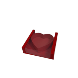 Scatola per Fiori in PVC Trasparente di Alta Qualità, Quadrata e a Forma di Cuore, Confezione Regalo per Rose, Scatola per Bouquet per San Valentino - Product Image 6