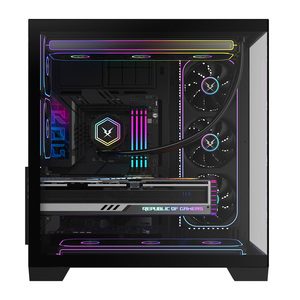 Ruix O11Vision-SE ATX BTF主板兼容桌面游戏电脑机箱，带PSU高质量电脑组件 - Product Image 3