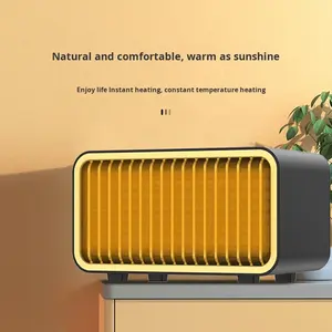 Petit réchaud électrique économe en énergie Chauffage rapide Élément chauffant PTC Ventilateur de protection contre la surchauffe Nouveau bureau en plastique transfrontalier - Product Image 1