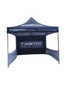 Tente pliante personnalisée en aluminium pour promotion extérieure, salon professionnel, avec toile imperméable - Product Image 2