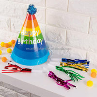 Faveurs de fête de Noël : Sifflets musicaux à franges métalliques scintillantes pour enfants