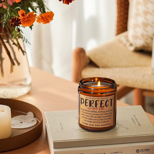 Vintage Brown Bottle Scented <b>Candle</b> DIY Soy Wax Smokeless Handmade Atmosphere <b>Candle</b> Souvenir Fragrance <b>Candle</b> - Product Image 1