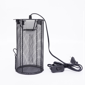 <span class=keywords><strong>Cage</strong></span> de lumière pour Reptile électrique, protection de la lampe chauffante en métal, protection de l'ampoule, couvercle en maille - Product Image 2