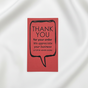 <span class=keywords><strong>Tarjetas</strong></span> de Papel Coloridas con Logotipo UV Personalizado, Impresas con 'Gracias por su Pedido', para Inserciones en Paquetes de Pequeñas Empresas, Comentarios y Agradecimientos - Product Image 5