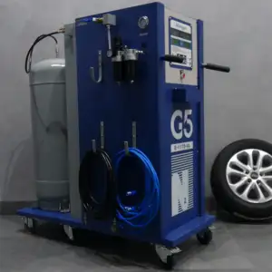 G5 CE yüksek basınç yüksek akış azot jeneratörü lastik inflators ve dönüşüm sistemi dahili çok kafa lastikleri şişirme