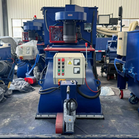 Machine de sablage mobile haute performance, sablageuse de plaques d'acier pour l'élimination de la rouille des métaux en chantier naval