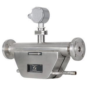 เครื่องวัดการไหลของมวลแบบดิจิตอล Coriolis รูปตัววี สำหรับน้ำมันไฮดรอลิกและน้ำ  ปรับแต่งได้ตามความต้องการ  OEM เครื่องวัดการไหลของอากาศสำหรับการวัด - Product Image 1