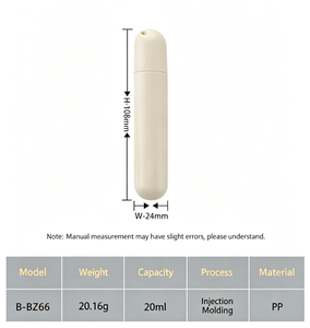 Flacon Roll-on Vide en Gros 20ml avec Clip pour <span class=keywords><strong>Huile</strong></span> <span class=keywords><strong>Essentielle</strong></span>/Repoussant/Recharge – Emballage Cosmétique - Product Image 2