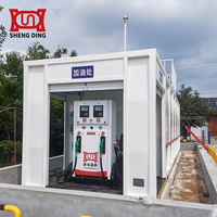 Conteneur portable de 5000 à 60000 litres, distributeur de carburant mobile, mini station-service, station de remplissage d'essence