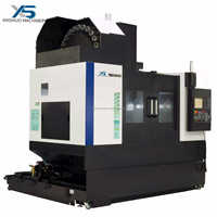 Centro de Mecanizado Vertical de Alta Precisión VMC KF6708 de 3 Ejes y 12000 RPM con Controlador CNC FANUC, Husillo BT40 Automático de Alta Resistencia
