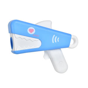 Juguete competitivo interactivo para exteriores para niños, pistola de bola de tiburón de dibujos animados, tiro cargado con pistola de tiro de plástico blando objetivo - Product Image 5