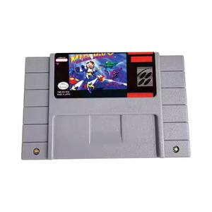 เกมแอ็คชั่น Mega Man สำหรับซุปเปอร์สำหรับ <span class=keywords><strong>Nintendo</strong></span> ตลับพลาสติก USA หรือ EUR - Product Image 5