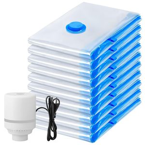 Nouveau matelas portable en mousse PE PA pour bébé, grand format, avec 20 sacs de rangement sous vide, design classique, pompe à air électrique incluse - Product Image 1