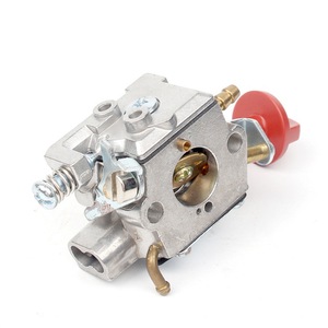 Carburateur pour tondeuse à gazon Husqvarna 525RS 543RS 543RBS, pièce de rechange pour tondeuse rotative à essence, argenté avec bouton rouge - Product Image 2