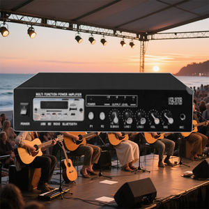 Haute qualité 100v Blue Tooth Tuned PA System MP3 Mixer Amplificateur USB Port Active Powered Metal Shell AC Power Supply Utilisation de l'église - Product Image 4