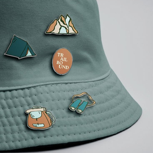 High Quality Custom LOGO Metal <b>Badge</b> Elegant High-End Decor <b>Pin</b> Factory Wholesale Enamel Technique - Product Image 1