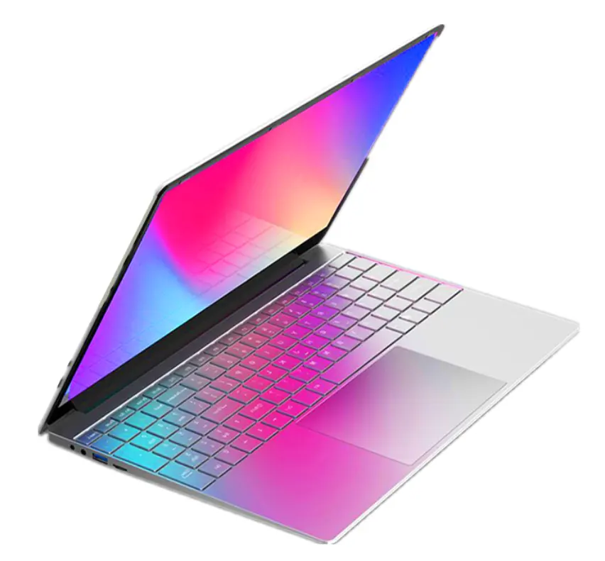 15.6 इंच थोक सबसे अच्छी कीमत 8GB 1T लैपटॉप नोटबुक कंप्यूटर के लिए व्यापार और गेमिंग