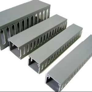 94v-0 <span class=keywords><strong>PVC</strong></span> mở rãnh hệ thống dây điện Duct cáp linh hoạt <span class=keywords><strong>Trunking</strong></span> cho tối ư<span class=keywords><strong>u</strong></span> dẫn điện - Product Image 1