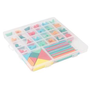 Jouets éducatifs classiques en bois, blocs d'apprentissage des nombres, puzzle en bois <span class=keywords><strong>arabe</strong></span> pour enfants - Product Image 1