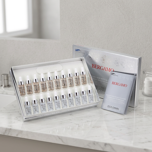Bergamo Whitening Perfection Ampoule Set Sérum coréen de haute qualité pour le visage Éclaircissant Vitamine Infusé Cosmétique Cadeau pour les femmes - Product Image 3
