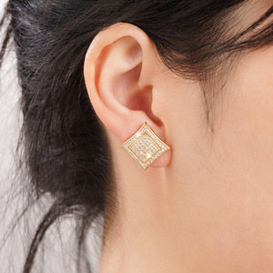 Eleganti Orecchini a Perno Geometrici per Donne, Accessori per Orecchie Semplici per Uso Quotidiano - Product Image 3
