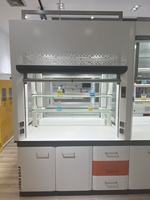 Armoires à fumées modernes multi-faces en fer époxydée résistantes aux produits chimiques, bancs de travail pour laboratoires, instituts de recherche et usines