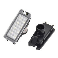 Luz de matrícula LED para Jeep Grand Cherokee 2014 2015-2020 Compass Patriot 2014-2017 Fiat 500 Dodge Viper Maserati Levante