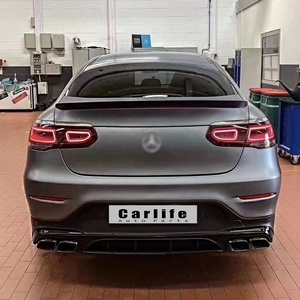 <span class=keywords><strong>GLC</strong></span> coupe diffusore posteriore look parti per <span class=keywords><strong>Mercedes</strong></span> benz C253 X253 <span class=keywords><strong>GLC</strong></span> coupe 2016-2022 anno aggiornamento GLC63 diffusore posteriore e tubi - Product Image 6
