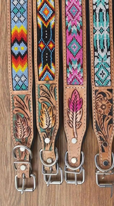 Neue personal isierte Großhandel Luxus hand gefertigte echte Leder bequeme Haustier Hunde halsband Rindsleder Mehrzweck gepolstert - Product Image 3