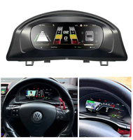 Tableau de bord numérique, écran LCD, compteur de vitesse, panneau d'instrument virtuel, cockpit pour VW Golf 5 2008-2011