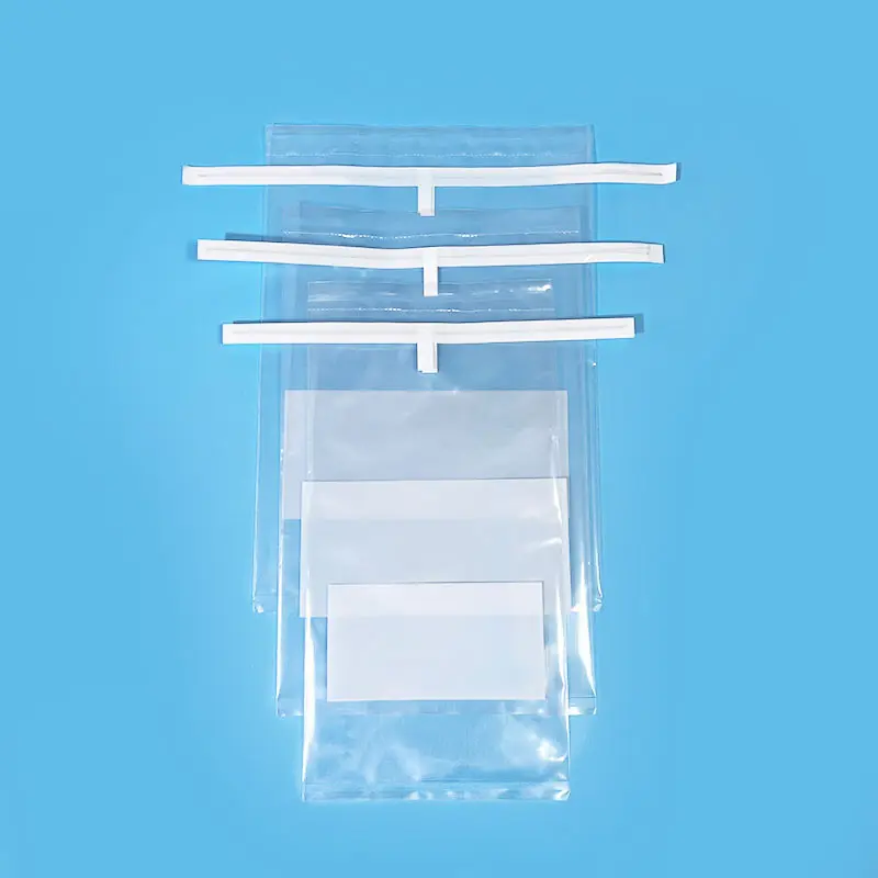 Transport microbiology sterilized 400ml water lab sterile sample blender bags pouch for sample transport and storage