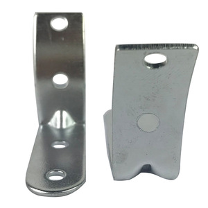 Steel Glove Box Hinge <b>Bracket</b> Pair 4 Hole Easy Installation For Audi A4 S4 RS4 B6 B7 8E - Product Image 1