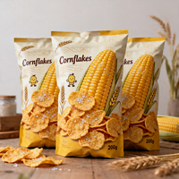 New Arrival Clear Window Recyclable Zipper Stand up Pouch Eco Friendly Packaging for Biscuit and Potato Chips