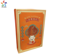 Cajas de Regalo de Papel Ecológicas Impresas Personalizadas con Ventana, Impresión de Logotipo Dorado, Forro de Esponja, Caja Plegable de Cartón Artesanal