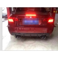 Diffuseur arrière en fibre de carbone à quatre sorties pour BMW E92 E93 335i M Sport Coupé 2 portes 10-13