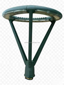 Lumière LED de jardin extérieure, éclairage de chemin, luminaire de rue, idéal pour <span class=keywords><strong>Doom</strong></span>, diffuseur <span class=keywords><strong>PC</strong></span> à deux bras, 3 bras décoratifs, route de parc, anneau à 3 bras - Product Image 2
