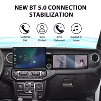 ZWNAV Pantalla de 13.1"+12.3" para Jeep Wrangler Rubicon 2018-2026, Android 15, Carplay Inalámbrico, DSP, GPS, Radio para Auto, Estéreo, 4G, WiFi, OEM