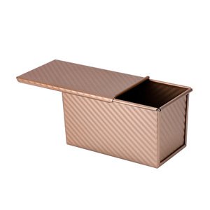 Molde para pan tostado de acero al carbono, rectangular, libre de PFOA, herramienta para hornear pasteles y pan. - Product Image 2