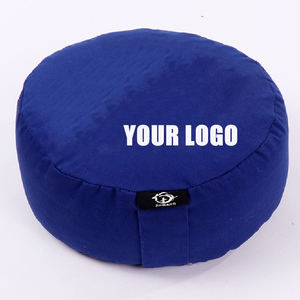 <span class=keywords><strong>Coussin</strong></span> <span class=keywords><strong>rond</strong></span> de Yoga en coquille de sarrasin, pour méditation, décoration personnalisée - Product Image 1