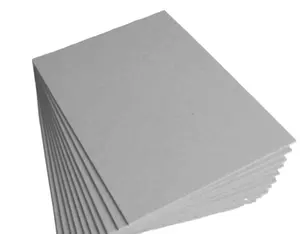 回收纸板层压灰板厚度2毫米灰色纸板纸用于制造纸盒